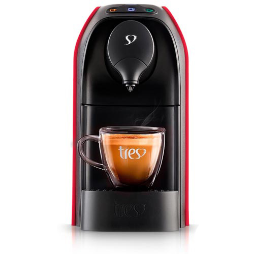 Cafeteira Espresso Lov Preta Automática Tres 3 Corações