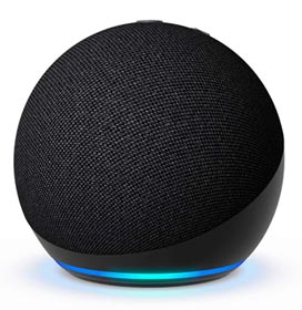 Echo Dot (5a geração) Smart Speaker com Alexa Amazon Preto