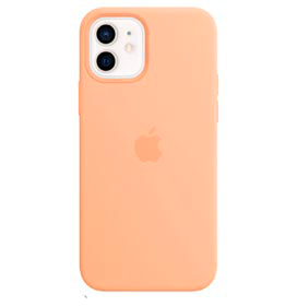 Capa para iPhone 12 e 12 Pro de Silicone com MagSafe Cantaloupe - Apple -  MK023ZE/A