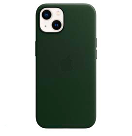 Capa para iPhone 13 com MagSafe de Couro Verde Sequoia - Apple - MM173ZE/A