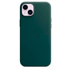 Capa para iPhone 14 Plus com MagSafe de Couro Verde Floresta - Apple - MPPA3ZE/A