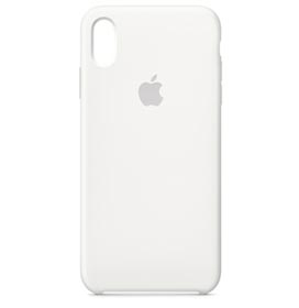 Capa Protetora para iPhone XS Max em Silicone Branca - Apple - MRWF2ZM