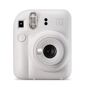Câmera Instantânea Instax Mini 12 Fujifilm Branco Marfim - 705069129
