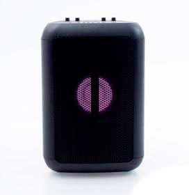 Caixa de som  Bluetooth Philips Party Speaker com Luzes e Bateria Recarregável - TANX100/78